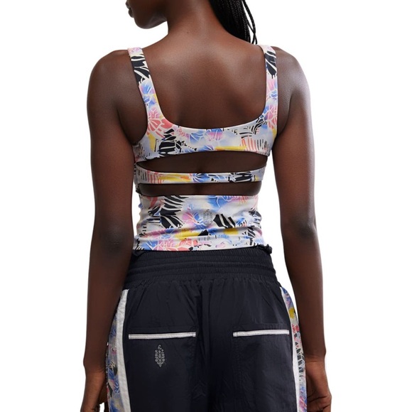 FREE PEOPLE FP MOVEMENT Never Better Long Workout Tank Top — MEDIUM — NWT - Picture 8 of 13